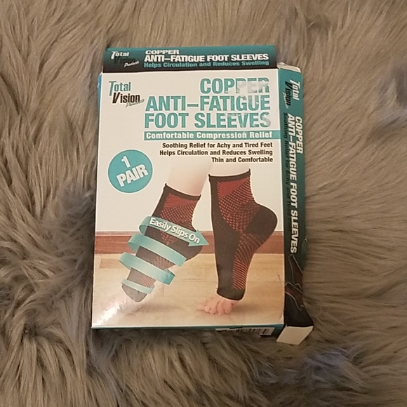 Accessories Total Vision Copper Anti Fatigue Foot Sleeves Poshmark